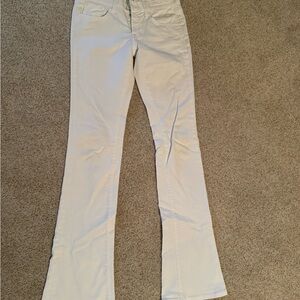 Ralph Lauren white bootcut jeans 27